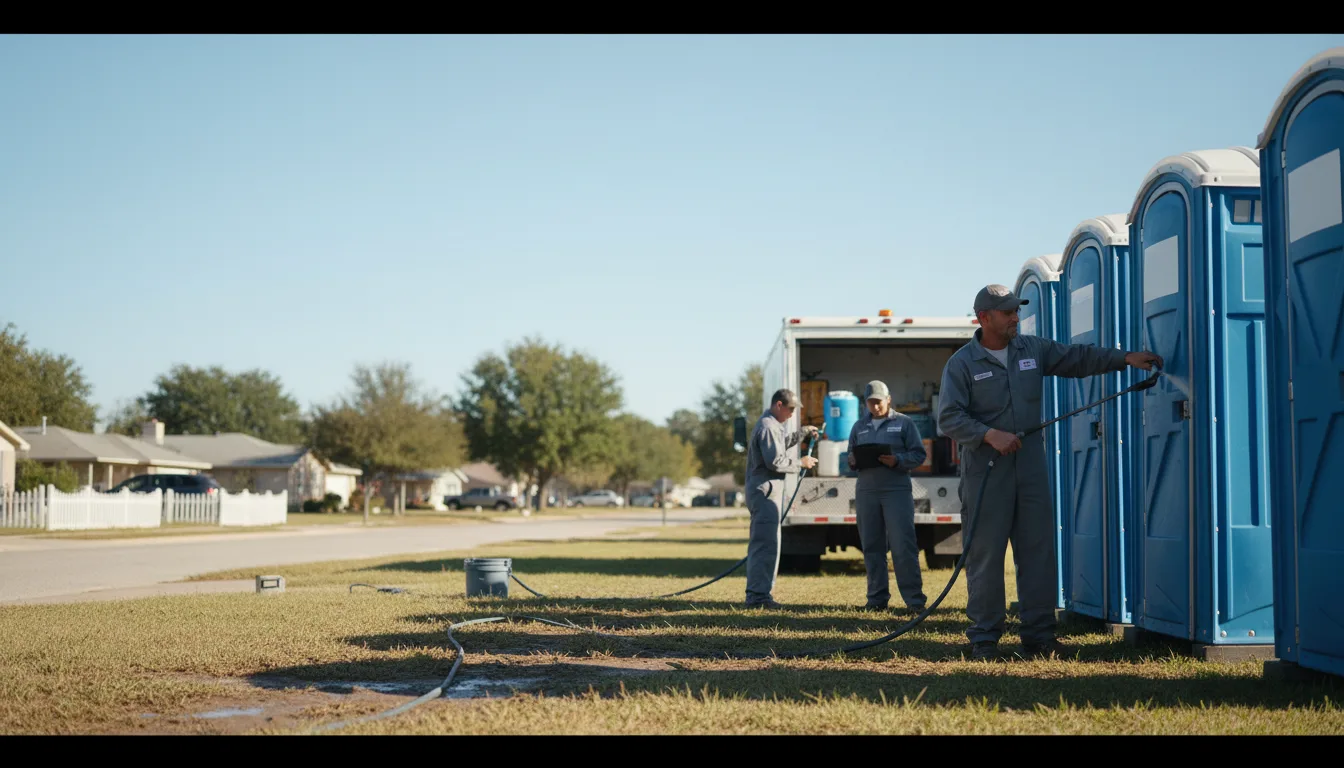 Long-Term Portable Toilet Rental in Choctaw, AR near me